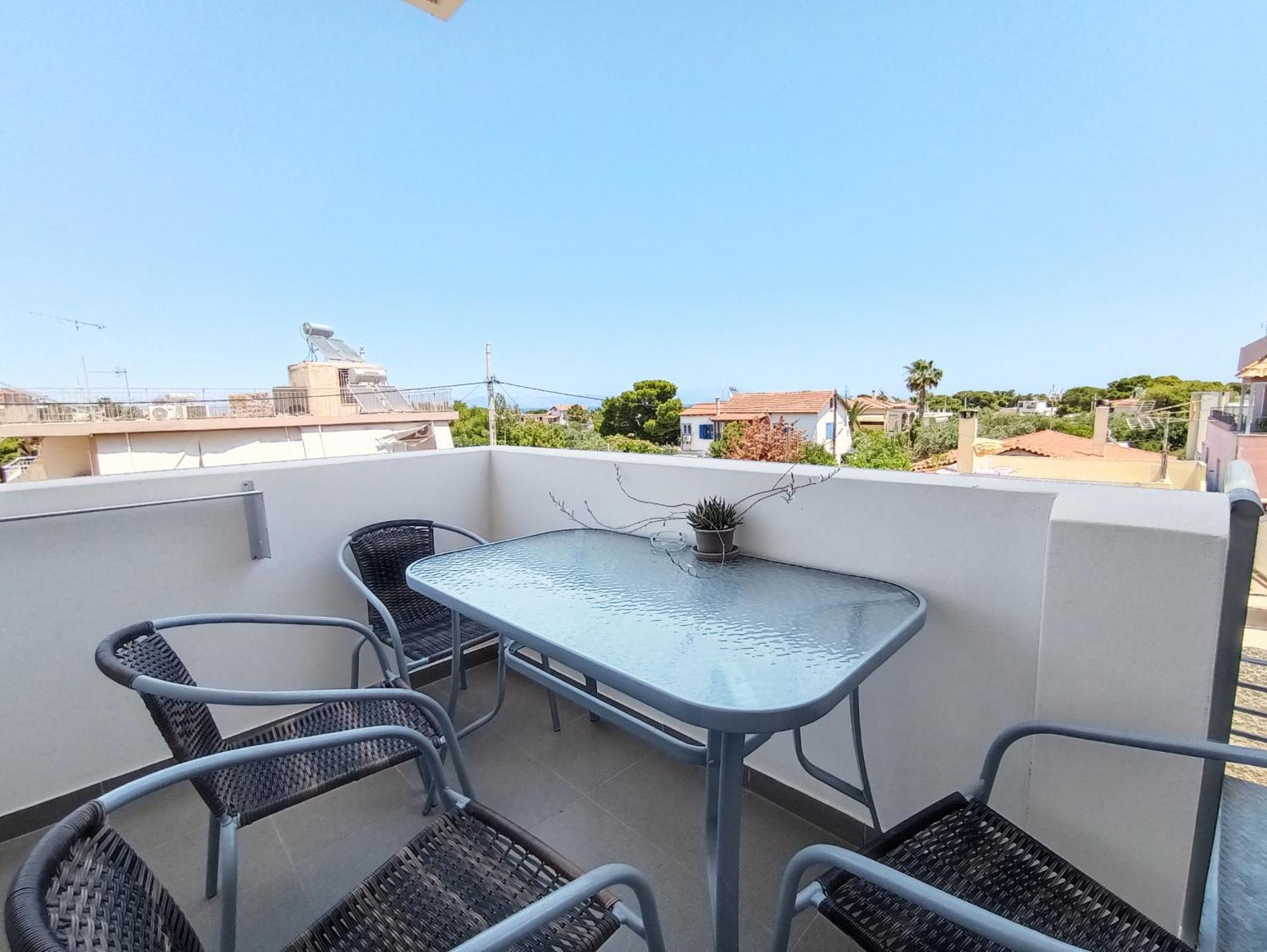 Airport Palmtree Apartments - 15Min From Airport Artemida  Exterior foto