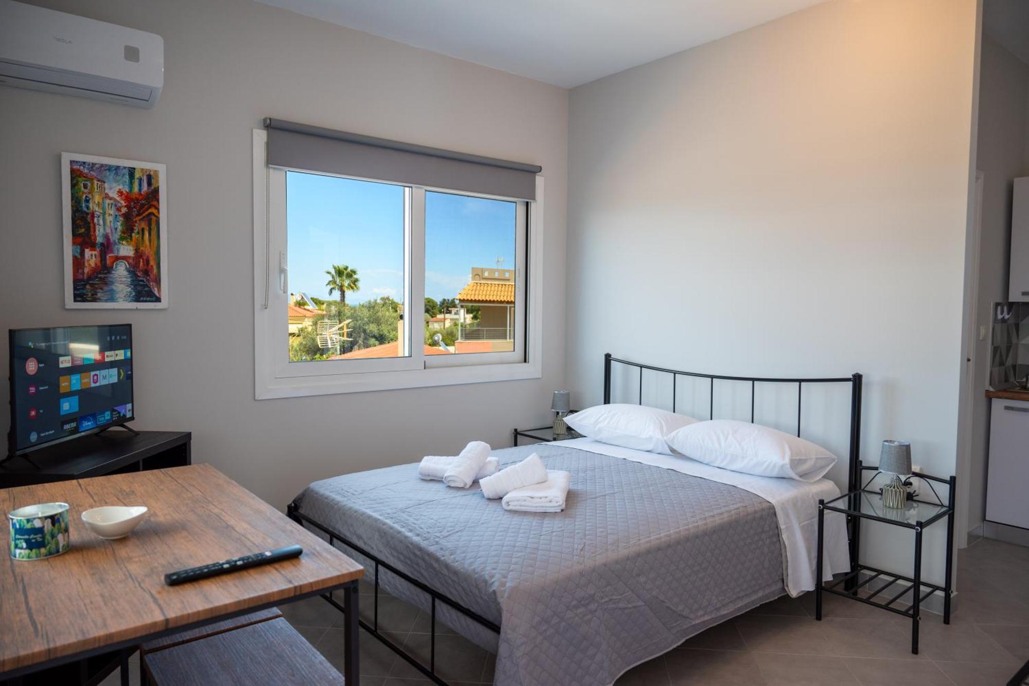 Airport Palmtree Apartments - 15Min From Airport Artemida  Exterior foto